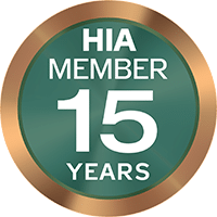 HIA Member 15 years