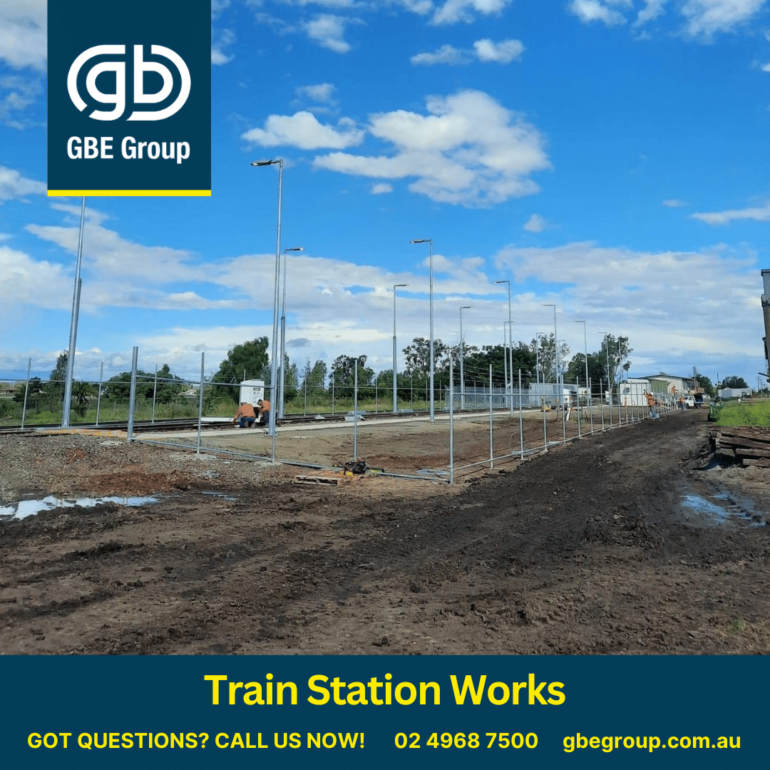 GBE Group Newcastle Electricians: Group Train Station Upgrades