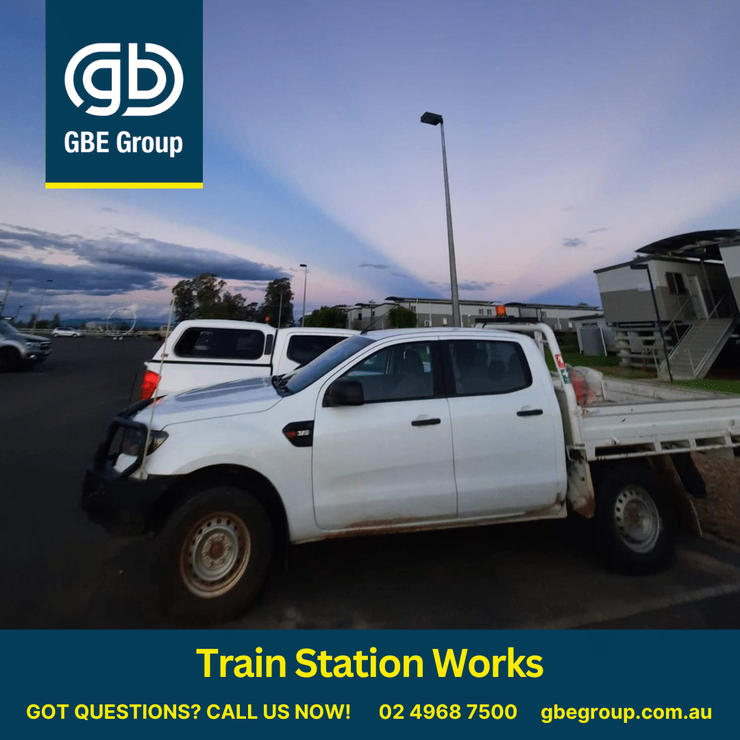GBE Group Newcastle Electricians: Group Train Station Upgrades