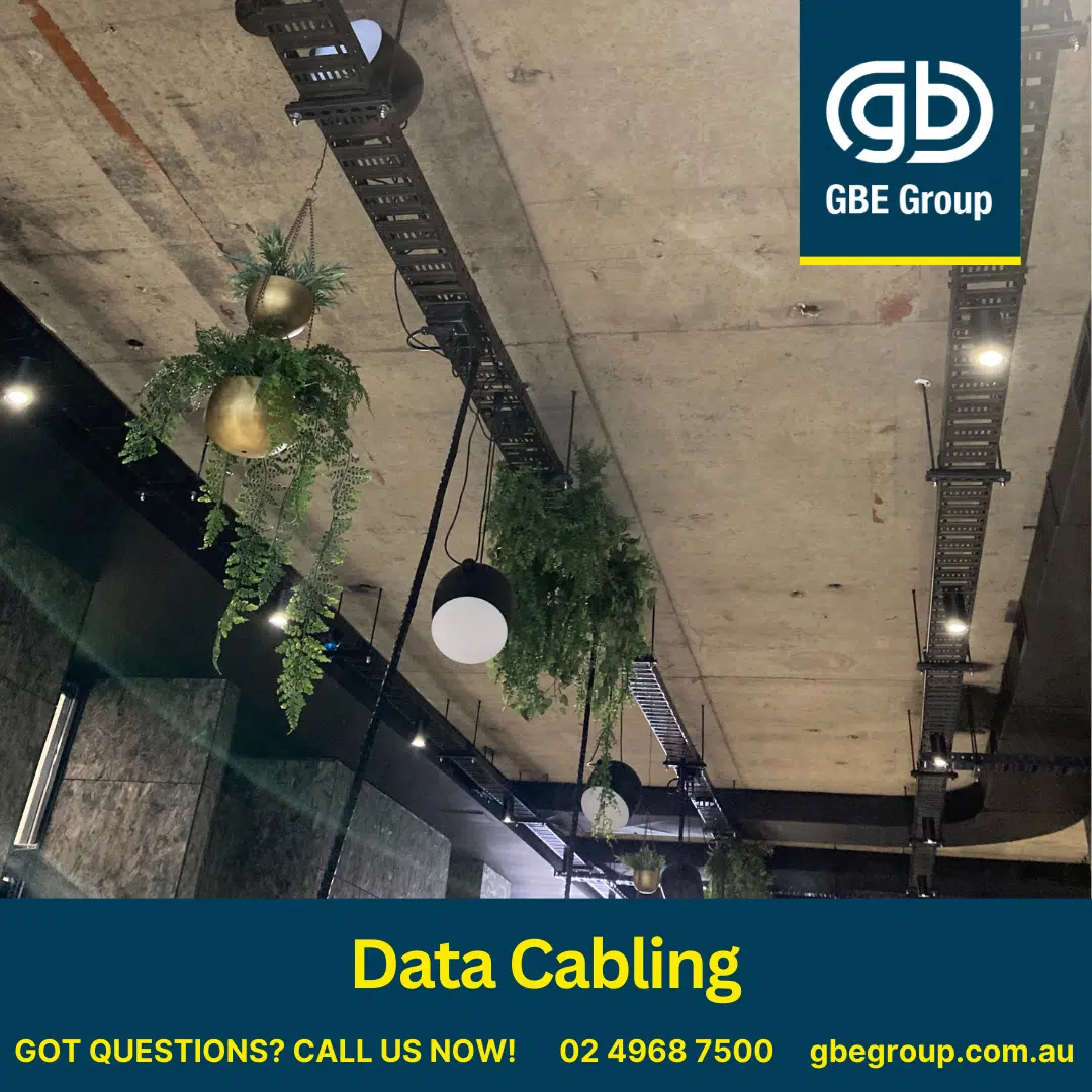 GBE Group Newcastle Electricians: Data Cabling Installation