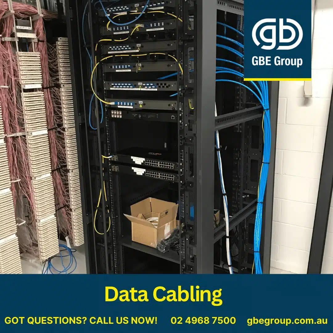 GBE Group Newcastle Electricians: Data Cabling Installation