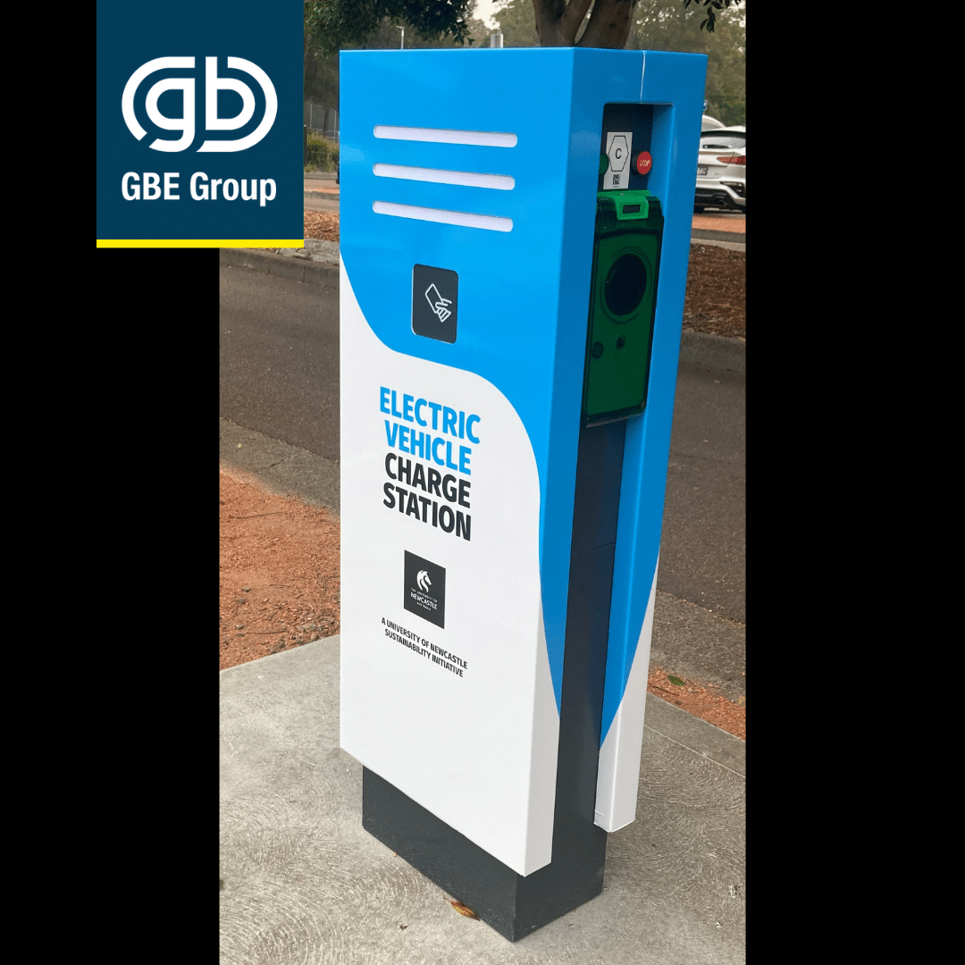 GBE Group Newcastle Electricians: Electric Vehicle Charging Station Callaghan Campus