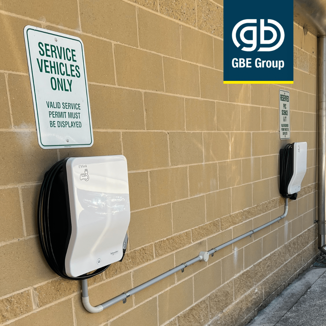 GBE Group Newcastle Electricians: Electric Vehicle Charging Station Callaghan Campus
