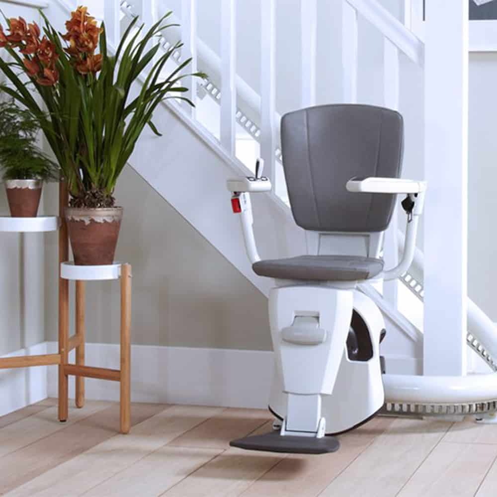 gbe group lifts Thyssenkrupp Flow II Curved Stair lift newcastle