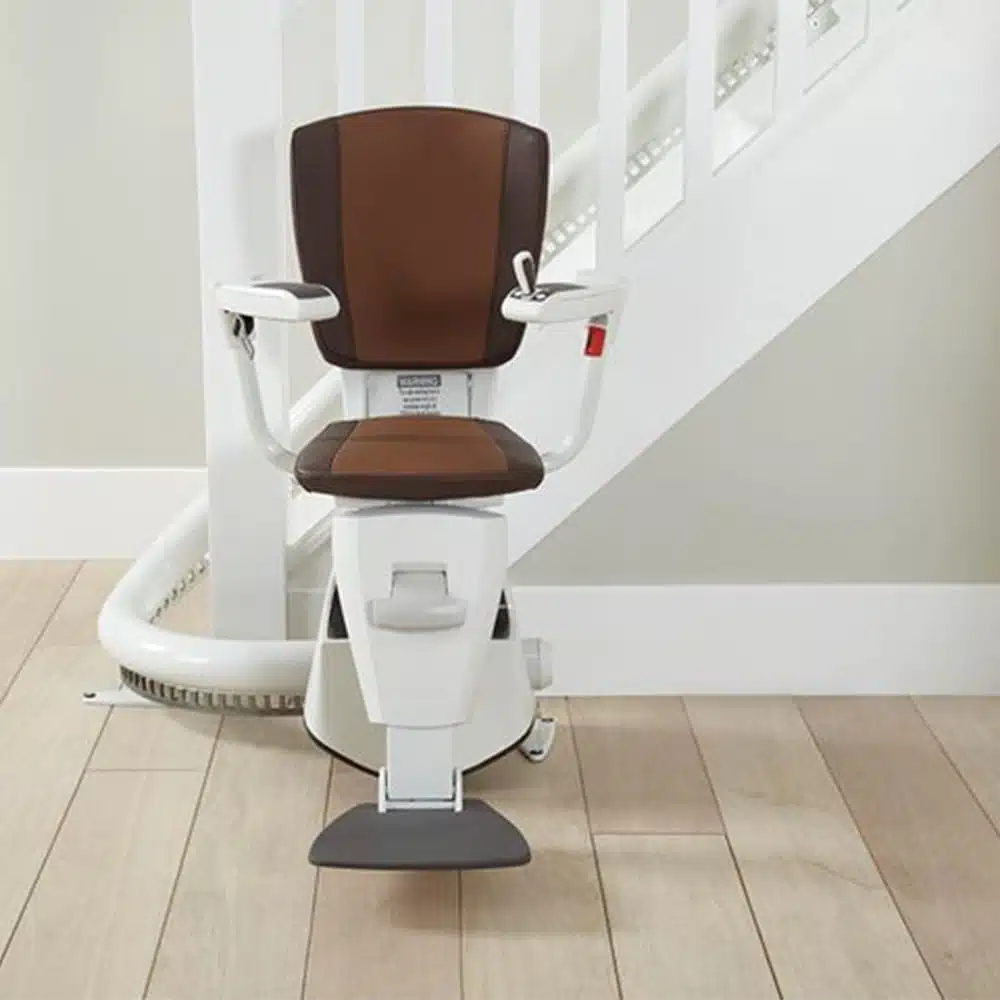 GBE Group Newcastle Electricians: Thyssenkrupp Flow II Curved Stair Lift