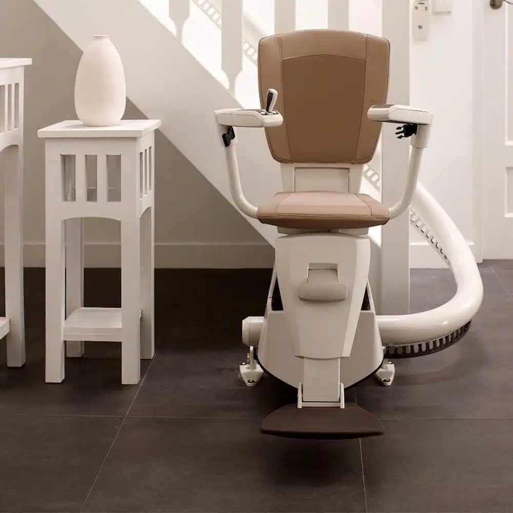 GBE Group Newcastle Electricians: Thyssenkrupp Flow II Curved Stair Lift