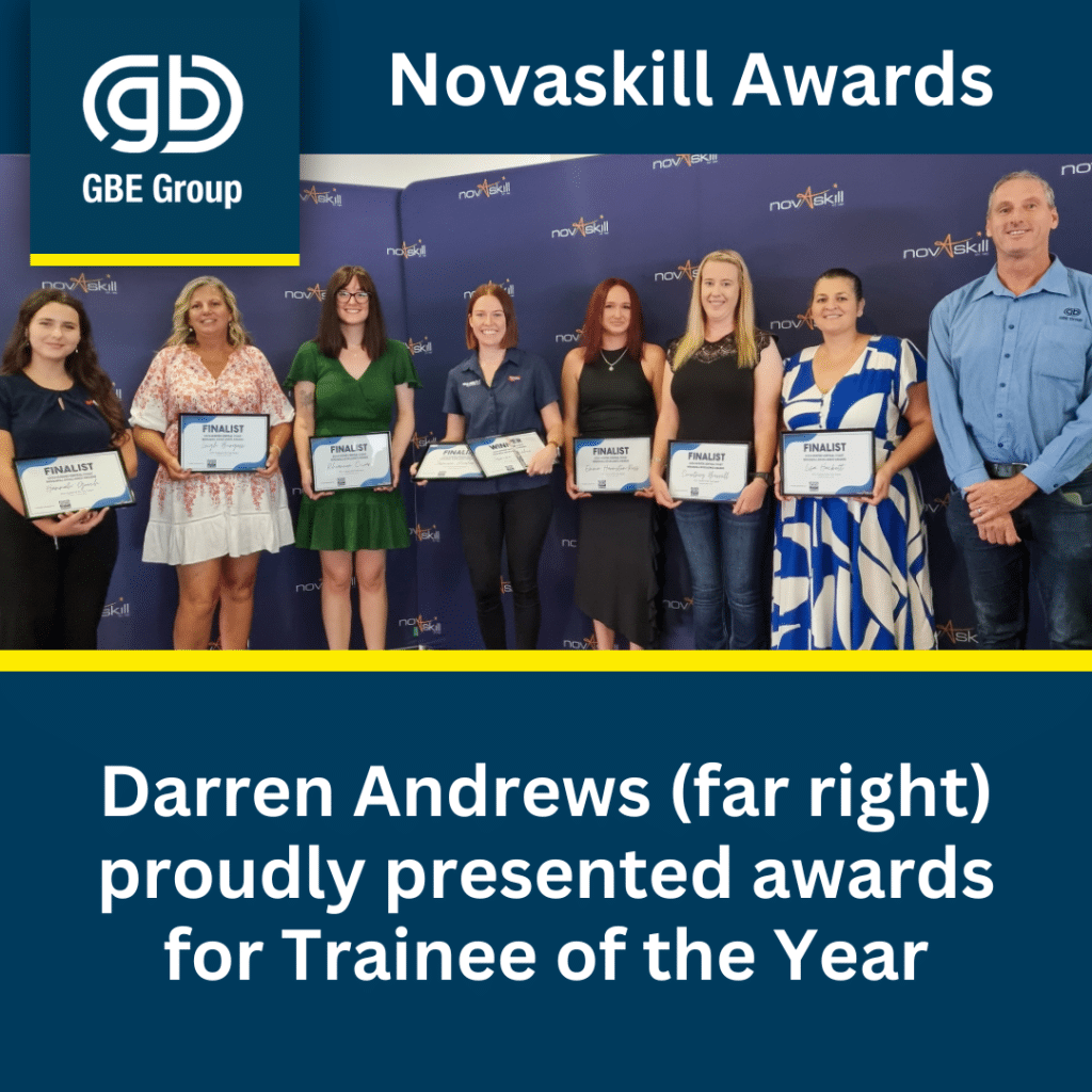 GBE Group Newcastle Electricians: Novaskill Training Group Awards