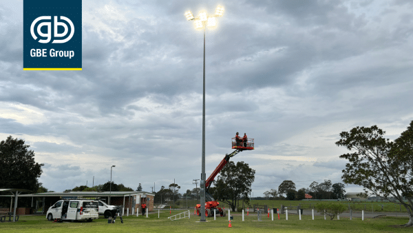 GBE Group Newcastle Electricians: Bowthorne Park Field Lighting Upgrades