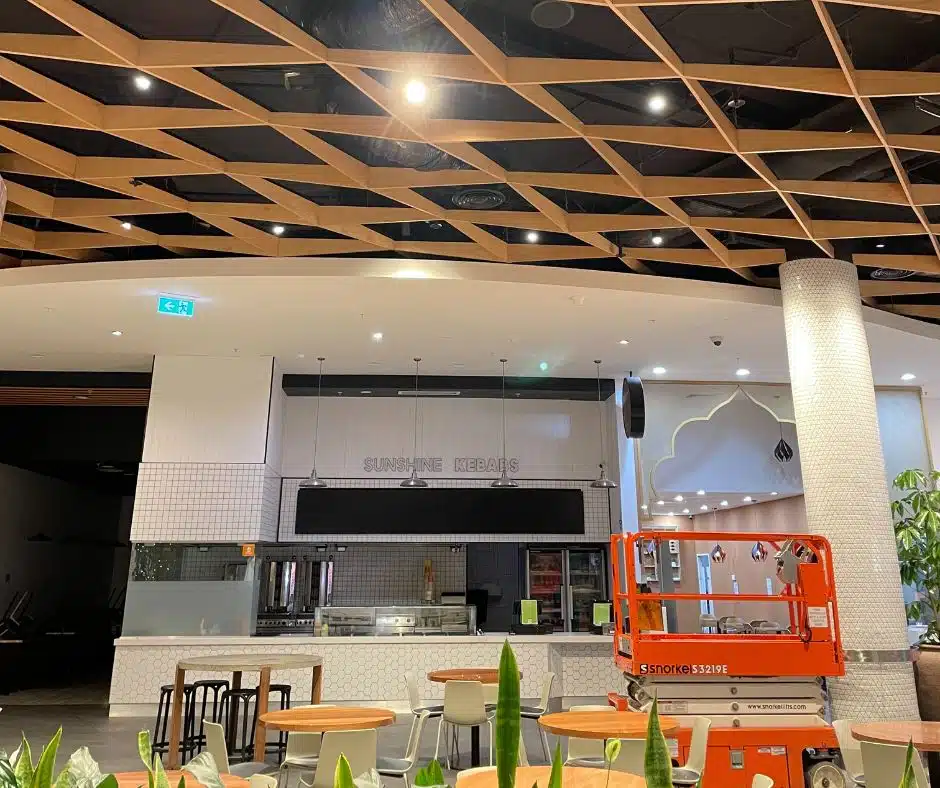 GBE Group Newcastle Electricians: Food Court Lighting GBE Group Newcastle Electricians: Food Court Lighting