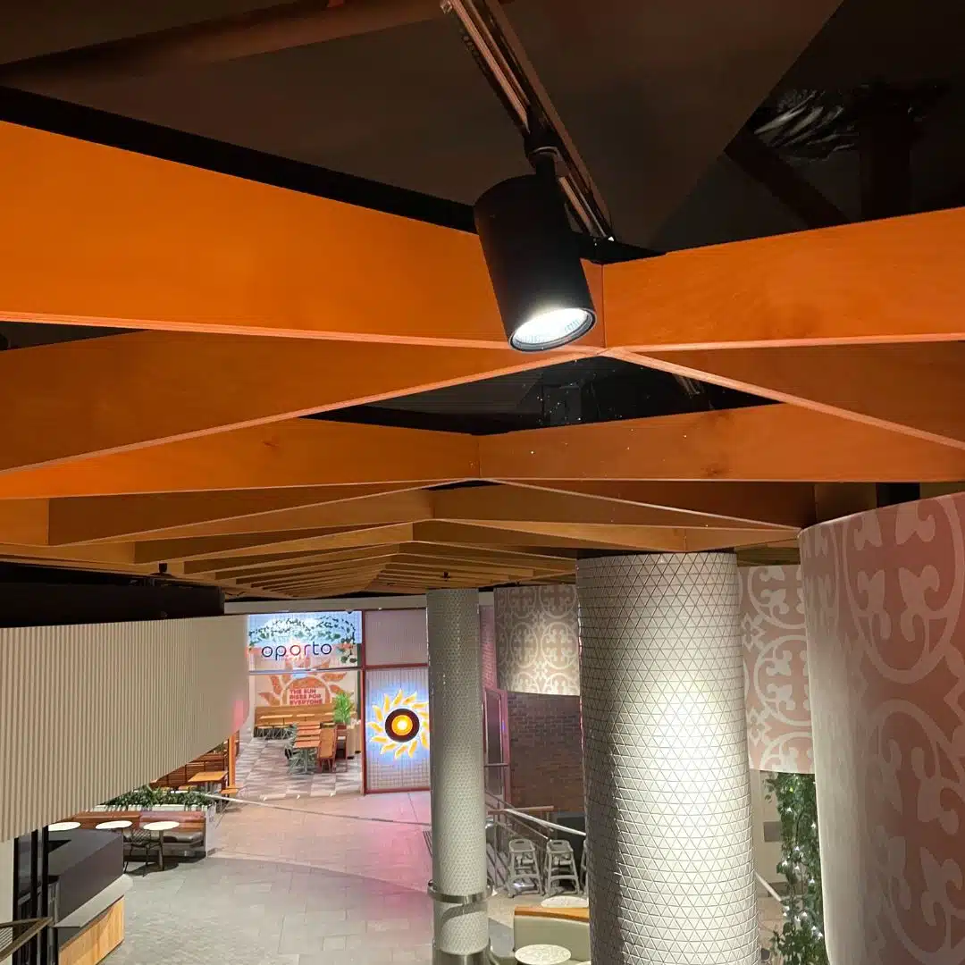 GBE Group Newcastle Electricians: Food Court Lighting