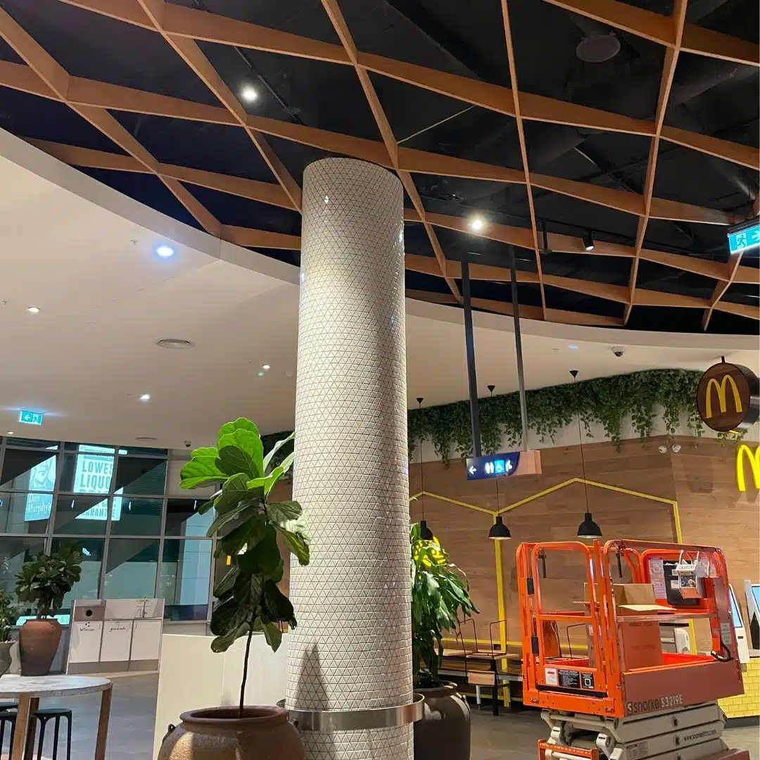 GBE Group Newcastle Electricians: Food Court Lighting